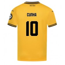 Wolves Matheus Cunha #10 Hemmatröja 2024-25 Korta ärmar